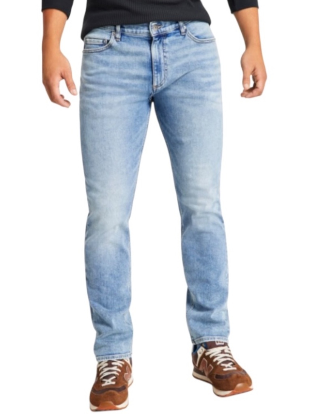 Sun + Stone Men's Durango Straight-Fit Jeans, Desert Medium Wash 36x32 - NWT